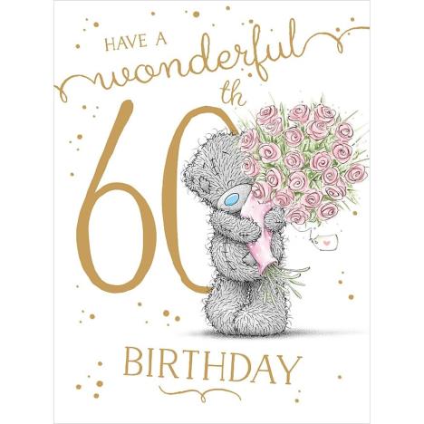 Wonderful 60th Large Me to You Bear Birthday Card £3.59